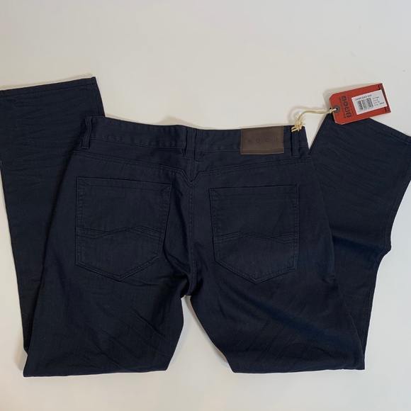 "Caviar Black" Straight Leg Jeans - Picture 2 of 3